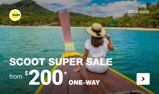 Scoot Super Sale deal